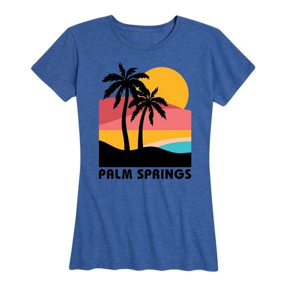 Instant Message - Palm Springs - Women's Short Sleeve Graphic T-Shirt