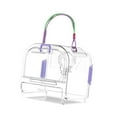 thumbnail image 4 of EHJRE Small Animal Carrier Cage,Carry Travel Case,Breathable Portable Transport Crate,Hamster Carrier Cage for Hedgehog,Ferret,Mice violet, 4 of 8