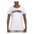 thumbnail image 2 of Wild Bobby State of California College Style Women Graphic Tee, 2 of 6