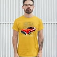 thumbnail image 3 of Tee Hunt Ford '76 Gran Torino T-Shirt Classic Muscle Car Licensed Men's Novelty Shirt, Yellow, 5X-Large, 3 of 5