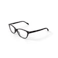 thumbnail image 3 of EV1 Ellen DeGeneres Women's Celia Square Prescription Eyeglasses with Case, Grey Tortoise, 3 of 7