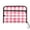 Pink Checkered Pattern, variant on Accordion File Organizer with Zip Closure 13 Pockets Expanding File Folder Letter A4 Paper Document Organizer for Home Office Beautiful White Rabbit