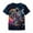 2-Dark Blue26, variant on Byoo Toddler Boys' Neon Disco Astronaut Graphic T-Shirt Short-Sleeve Crewneck Space Print Tee Vibrant Casual Top,Dark Blue