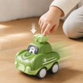thumbnail image 5 of Toy Car for Toddlers, Cute Green Push‑Powered Vehicle, Friction Powered Mini Car Toy, Educational Play Car Gift for Boys Girls, 5 of 5