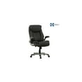 thumbnail image 2 of Sealy Ryder Gray Bonded Leather Office Chair with Plywood Frame & Flip Arms, 2 of 7