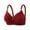 Wine, variant on Ashirexll Bras for Women No Underwire, Comfortable Bras for Women, Printing Seamless Nude Lifting Soft Support Bra for Women Everyday Bras Black L