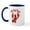 White/Navy Inside, variant on CafePress - Crawfish Hot Tub Mug - 11 oz Ceramic Mug - Novelty Coffee Tea Cup