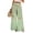 182#Light Green, variant on Women's Wide Leg Palazzo Pants Dressy Flowy Casual High Waist Drawstring Beach Boho Trousers with Pockets Army Green M
