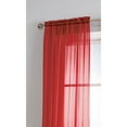 thumbnail image 3 of Diamond Sheer Voile Curtain Panels, 3 of 5