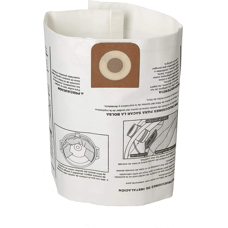 Shop vac fine dust filter bag cheap