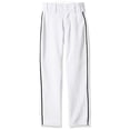 thumbnail image 2 of Alleson Athletic 1346220 Adult Alleson Baseball Pant with Braid, White & Black - Small, 2 of 3