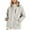 White, variant on Paiwinds Ladies' Spring And Winter Waterproof Hooded Pocket Zipper Jacket Outdoor Mountaineering Clothing Sports Jacket with Durable Material and All-Weather Performance