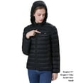 thumbnail image 4 of Venustas Heated Jacket with Battery Pack (Unisex), Heated Coat for Women and Men with Detachable Hood (Red,3XL), 4 of 7