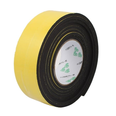 50mm x 5mm Single Sided Self Adhesive Shockproof Sponge Foam Tape 3 Meters