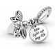 thumbnail image 4 of Luminous Firefly Pendant 925 Sterling Silver Charms Beads, 4 of 4