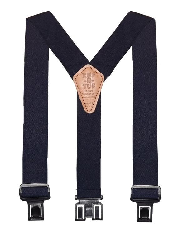 Perry Suspenders Perry Suspenders Mens Elastic RufNTuf Hook End
