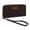 Coffee, variant on Wrangler Wallets for Women Western Dual‑Zipper Wristlet Clutch Compact Card Organizer, Coffee