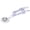 White, variant on NEXAVKPR Touch Frees Hand Motion Sensoring Switches Convenient Hand Sweeping Activated Switches Simple Installs for Kitchen/Bathroom