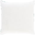 thumbnail image 4 of Suji SJI-003 18"H x 18"W Square Pillow Kit in Teal and White, 4 of 4