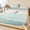 Teal, White, Beige, variant on Cal.King Size Fitted Sheet Set - Teal Grey 3 Piece Bedding Sets 16" Deep Pocket Fitted Sheet with 2 Pillowcases, Farmhouse Gray Barn Wooden Vintage Striped Brushed Microfiber Hotel Luxury Bed Sheets