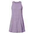 thumbnail image 7 of Lenpel Womens Summer Tank Dresses Trendy Striped Crew Neck Sleeveless Mini Dresses with Pockets Casual Loose Sundresses, 7 of 7