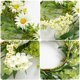 thumbnail image 4 of Corona de Primavera Redonda Guirnalda de Primavera Guirnalda de Puerta Corona para Accesorios de Fotos Ventana , Acción de Gracias , Blanco BLESIY Corona colgante de puerta delantera, 4 of 6