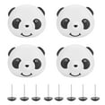 thumbnail image 2 of Sujetador de sábanas Jadeshay 2 piezas Clip para colchas ABS Cierre de edredón Tipo Presione Tipo Panda, 2 of 8