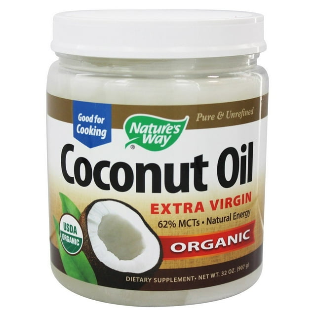 Nature's Way - Organic Pure Extra Virgin Coconut Oil - 32 fl. oz.