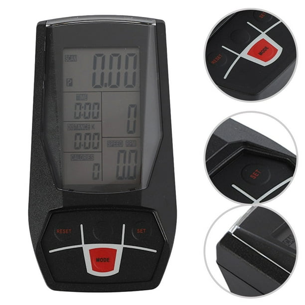 Compteur de vitesse avec moniteur LCD et pièces de rechange pour vélo