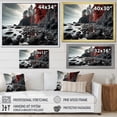 thumbnail image 4 of Designart "Wild Coastline II" Landscapes Floater Framed Canvas Art Print, 4 of 7