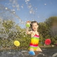 thumbnail image 3 of 60 piezas de bolas de agua de algodón, juguetes para adolescentes y adultos, bolas de agua reutilizables para salpicaduras, juguetes de trampolín, accesorios, globos de agua divertidos para fiestas, perfectos para actividades al aire libre YUNYI BRAND Deportes, 3 of 8
