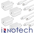 thumbnail image 1 of For Apple I Phone Charger 4 Pack 3 Ft Lighting cable and 20W PD Adapter plug compatible for 14/ 14 pro/ 13/13 Pro Max/12/12 Pro/12 Max /11/ 11 Pro/11 max /X /8/8 Plus/7/ 7 plus/6/6S/6 - 4 pack, 1 of 5