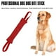 thumbnail image 4 of Greeniant Entrenador de mascotas de tela de algodón, Color sólido, doble asa, al aire libre, interactivo, relajante, entrenamiento, juguete Suministros para perros Rojo, 4 of 6