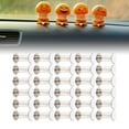 thumbnail image 6 of yotijay 30 Pieces Spring Base Handicraft Car Decoration Double Sided Shaking Doll Argent, 6 of 9