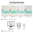 thumbnail image 7 of PiccoCasa Egyptian Cotton Pillowcases, Envelope Pillow Covers, Standard/Queen Cyan 1, 7 of 7