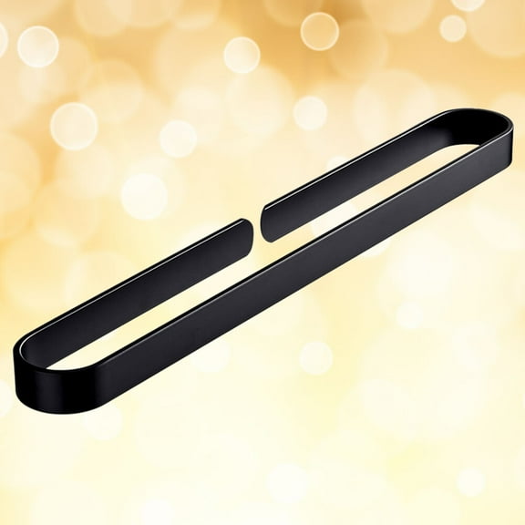 Mobutofu 1Pack Towel Ring for Bathroom No Drill Hand Towel Holder 19.7x2x1.2in Adhesive Wall Mount