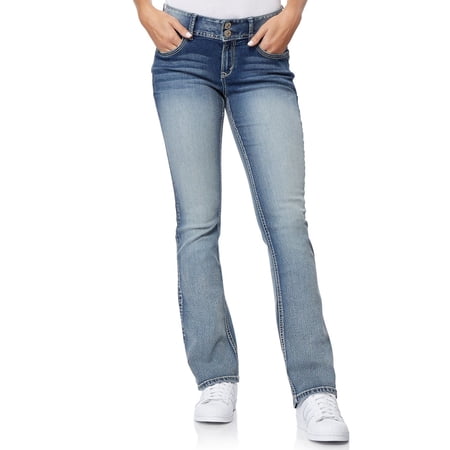 Juniors' WallFlower Insta Stretch® Luscious Curvy Bootcut Jeans Color: Camille Size: 9