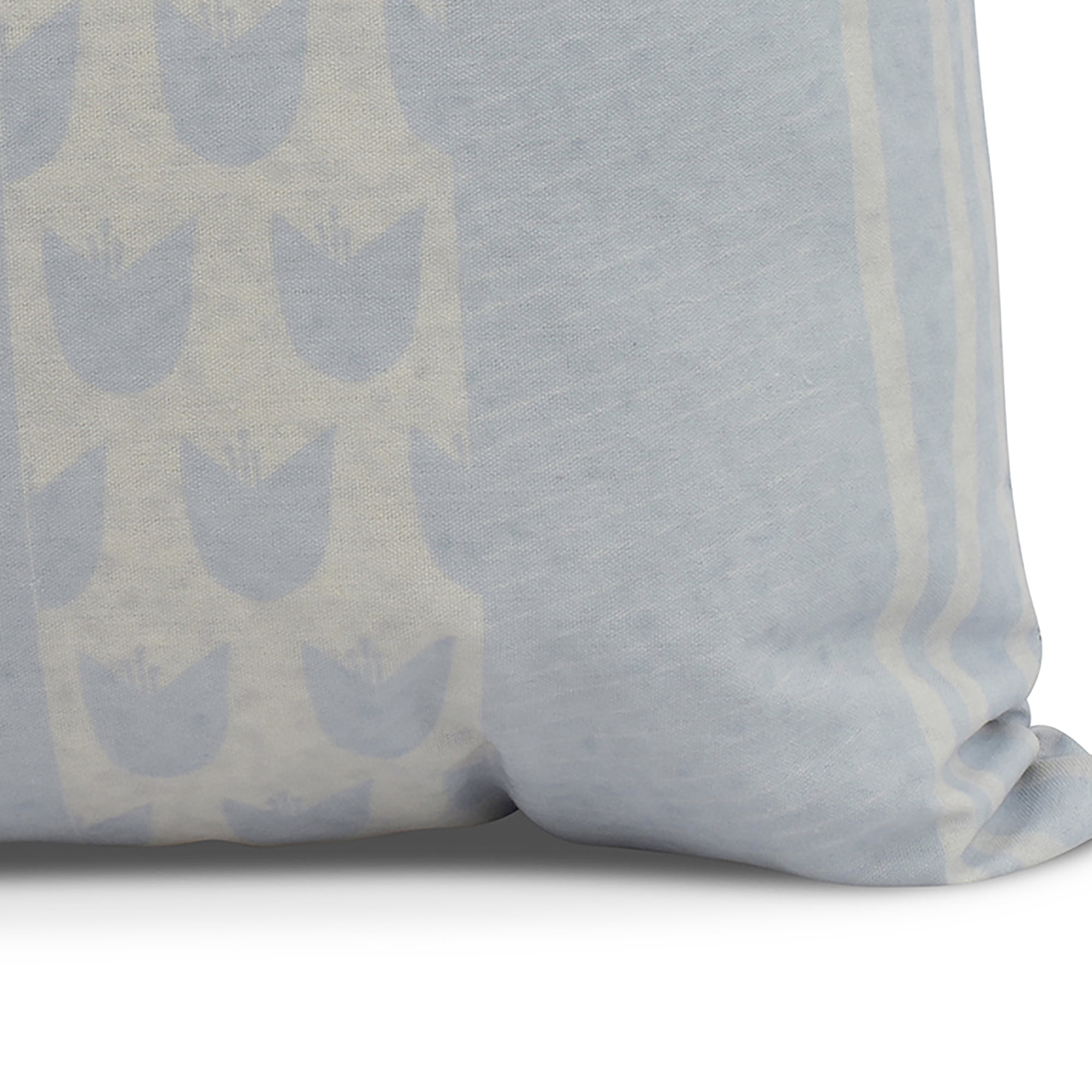 Simply Daisy, 26 x 26 inch,Pattern Stripe Decorative Pillow,Light Blue