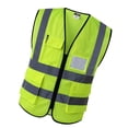 thumbnail image 2 of Chaleco Reflectante de Seguridad Sunnimix 3 Tamaños 2 Colores Amarillo, 2 of 8