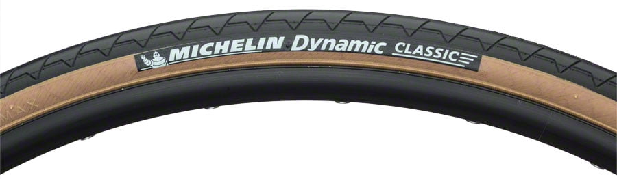 Michelin 700c Bike Clincher Tyre Dynamic Classic Wire 700x28c Tan Wall 