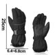 thumbnail image 2 of M Guantes de esquí de cinco dedos impermeables para niños jóvenes Guantes cálidos para niños, 2 of 5