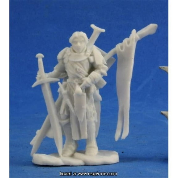 Reaper Miniatures REM89025 25mm Scale Alain, Bobby Jackson - Pathfinder Bones