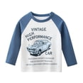 thumbnail image 2 of Esaierr Kids Baby Unisex T-Shirts for Boys Girls Long Sleeve Spring Fall Activities Cotton Undershirts 1-9Y Toddler T-Shirt Underlay Clothing, 2 of 6