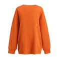 thumbnail image 3 of Patlollav Plus Size Halloween Sweatshirt Women Pumpkin Coffee Graphic Cute Halloween Shirts Fall, 3 of 6