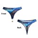 thumbnail image 3 of Balery Moonlit Blue Wolf Tangas de Algodón para Mujer con Estampado – Ropa Interior Sexy, Transpirable, G-string-X-Small, 3 of 5