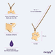 thumbnail image 5 of Collar Mujer Huella de Perro LuckyLy Acero Inoxidable con Baño de Oro 18k o Color Plata Modelo Canny UNITALLA, 5 of 7