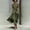 Army Green, variant on NTACZA Sundresses for Women Cotton Lien Sleeveless Maxi Flowy A-Line Round Neck Casual Ruched Waist Front Tie Vacation Beach Green L