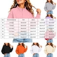 thumbnail image 3 of felwors Girls Quarter Zip Sweatshirt Fashion Cute Cropped Pullovers Sweatshirts | Kids Fall Winter Clothes,Long Sleeve Quarter Zip Sweatshirts for Teen Girls (Grey,5-6 Years), 3 of 7