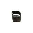 thumbnail image 3 of Women's Low Heel Slip On Sandal, Black, 3 of 5