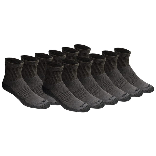 Calcetines Dickies Dri-Tech Moisture Control Quarter, 12 pares